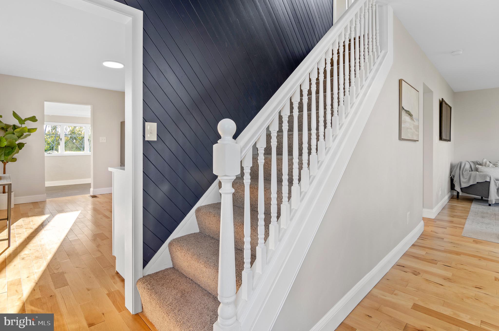 1237 Willow Road Dundalk, MD 21222 - Photo 14 of 29 a view of entryway and hall with wooden floor