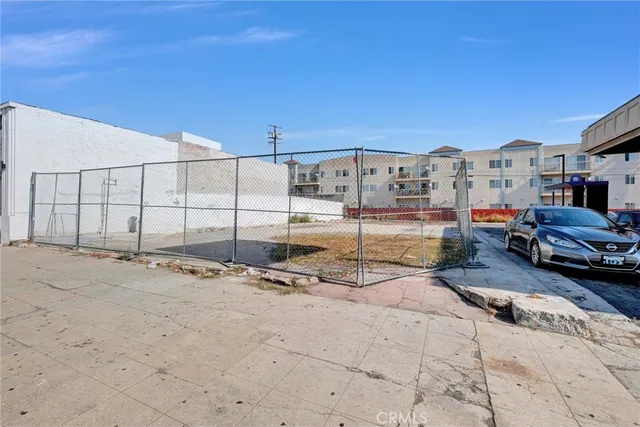 a view of a building with a outdoor space