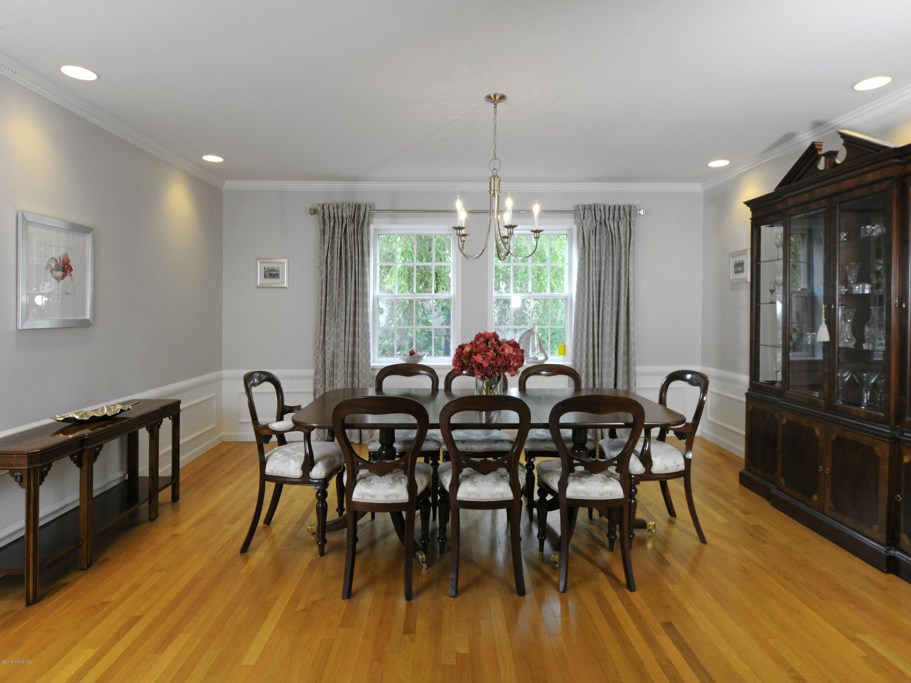9 Palmer Lane Riverside, CT 06878 - Photo 9 of 29 a view of a dining room with furniture window and wooden floor