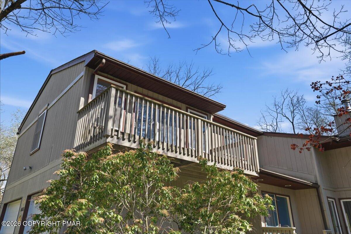 465 Pensyl Creek Road Stroudsburg, PA 18360 - Photo 29 of 71 Balcony bedroom 3