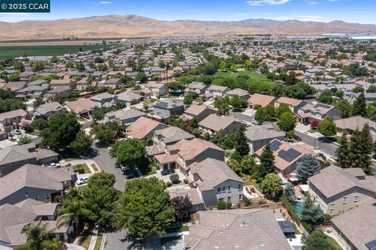 1117 Van Gogh Lane Patterson, CA 95363 - Photo 55 of 55 an aerial view of multiple house