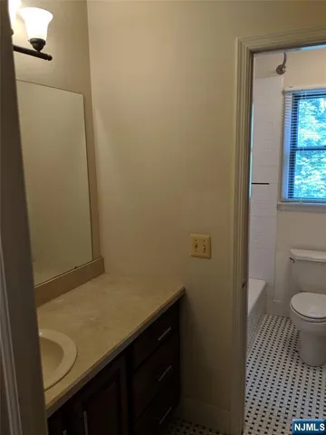 a bathroom with a sink and a toilet