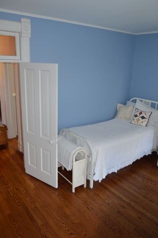 107 Lawton Road Riverside, IL 60546 - Photo 14 of 17 a bedroom with a bed and a window