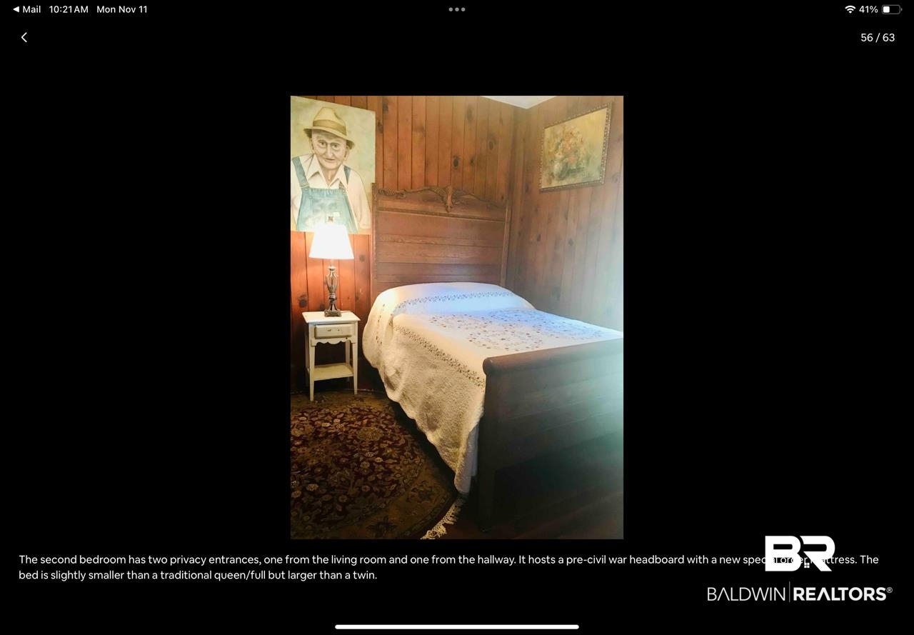 11352 Barner Road Foley, AL 36535 - Photo 13 of 23 Bedroom with wooden walls