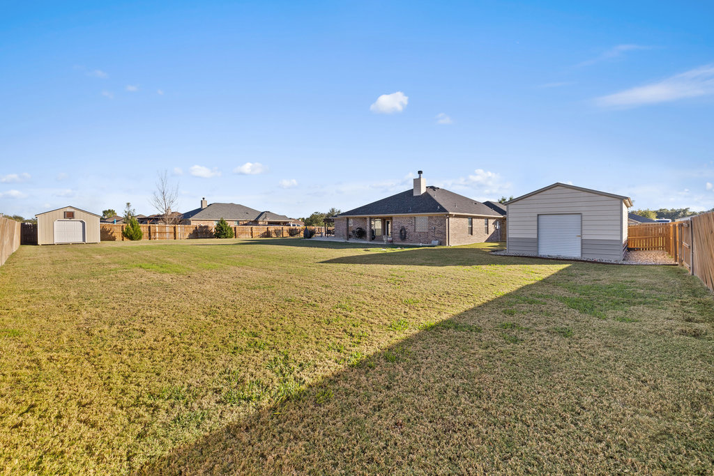 153 Ranger Boulevard Salado, TX 76571 - Photo 38 of 40 a view of a house with a big yard