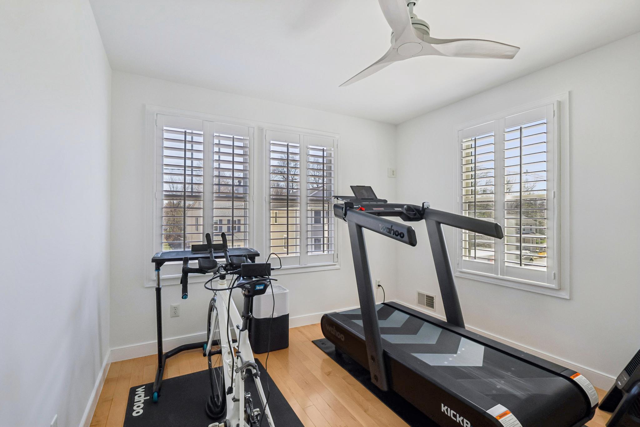 228 South Main Street Pennington, NJ 08534 - Photo 17 of 37 a view of a room with gym equipment