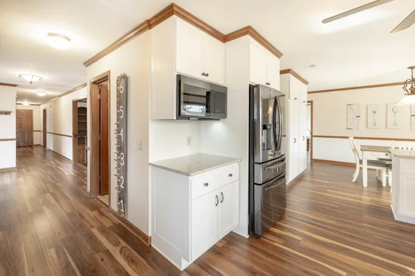 a utility room with washer and dryer