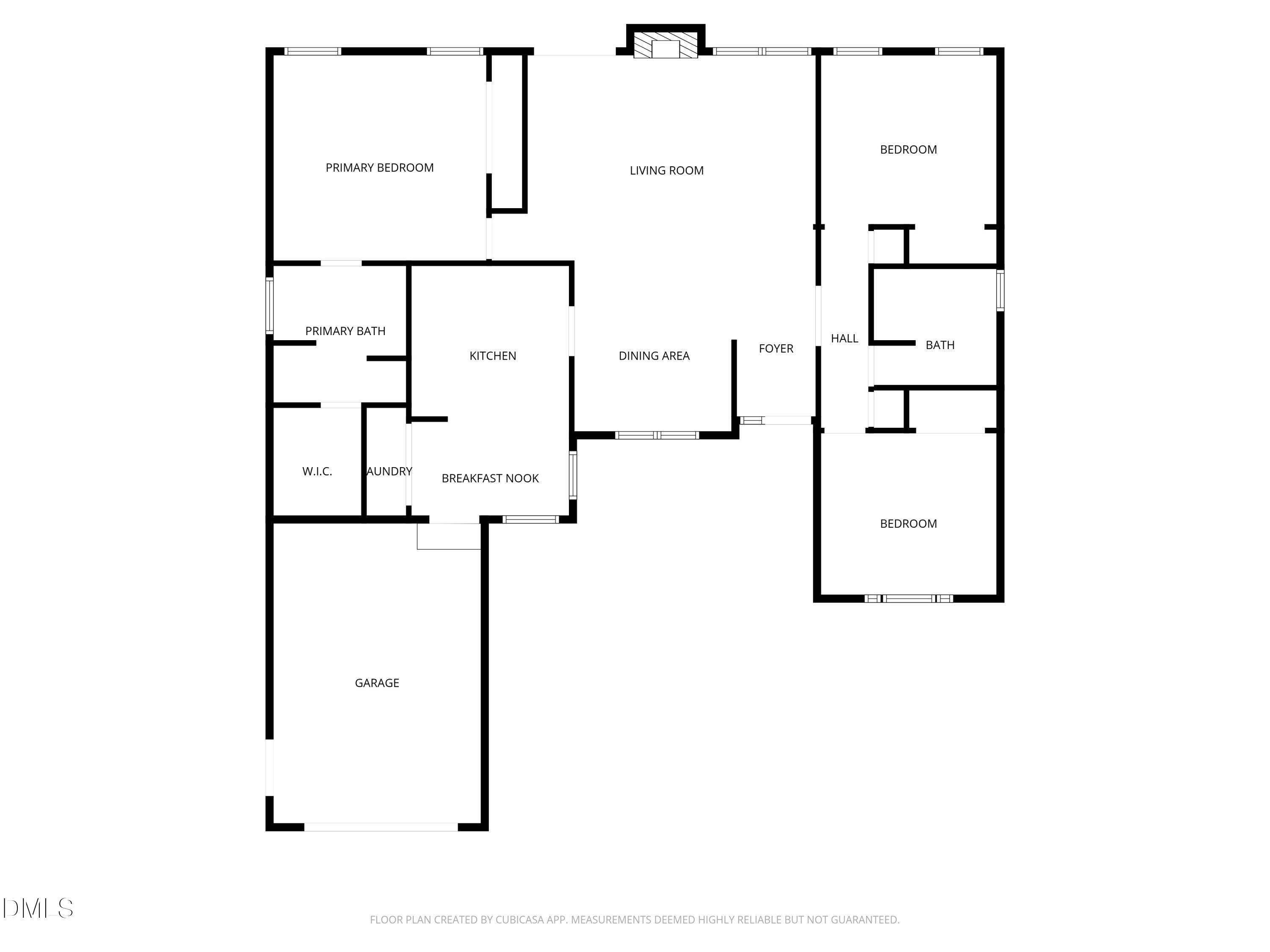 1808 Betry Place Raleigh, NC 27603 - Photo 36 of 36 Floor Plan