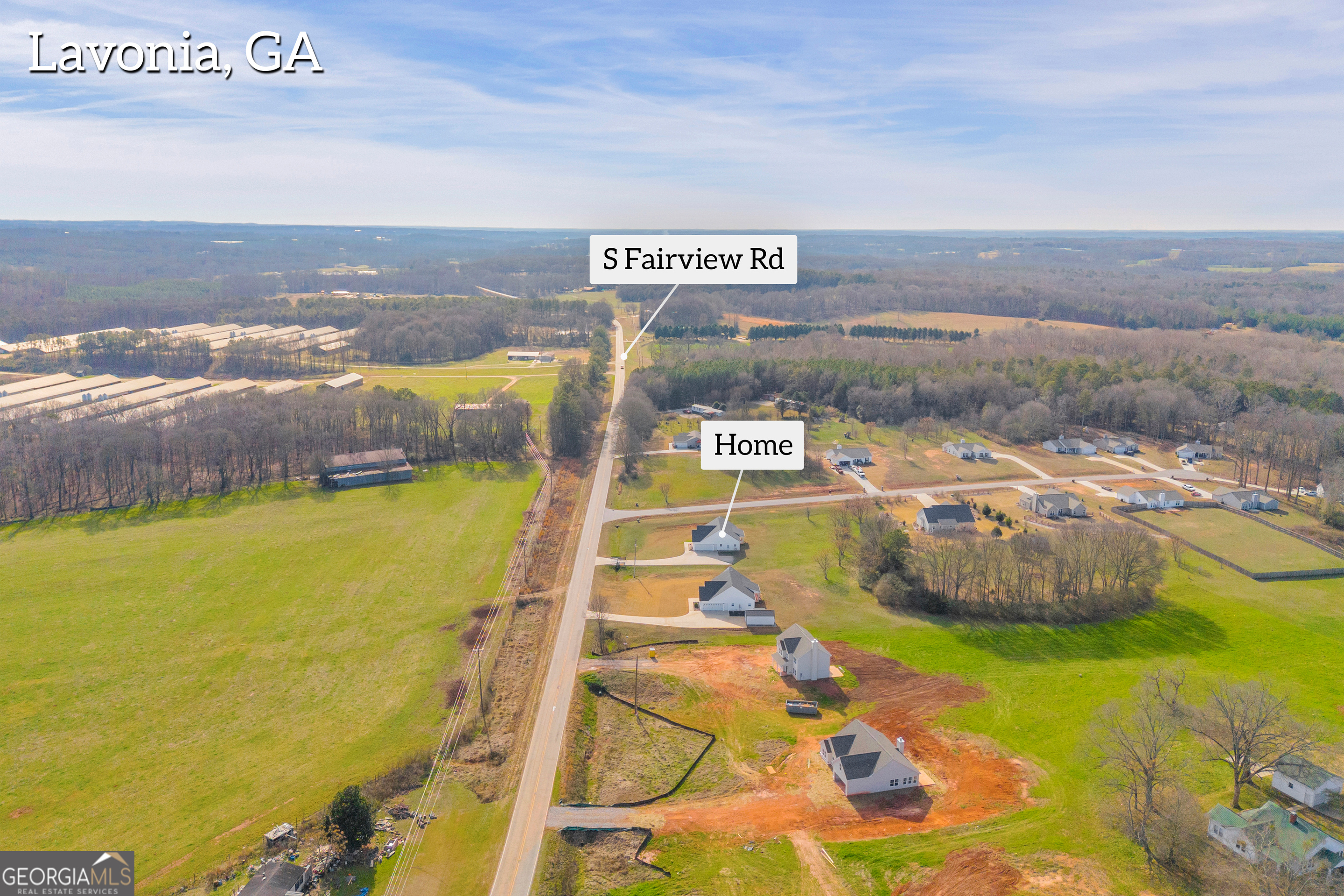 1279 South Fairview Road Lavonia, GA 30553 - Photo 38 of 43 a view of a city