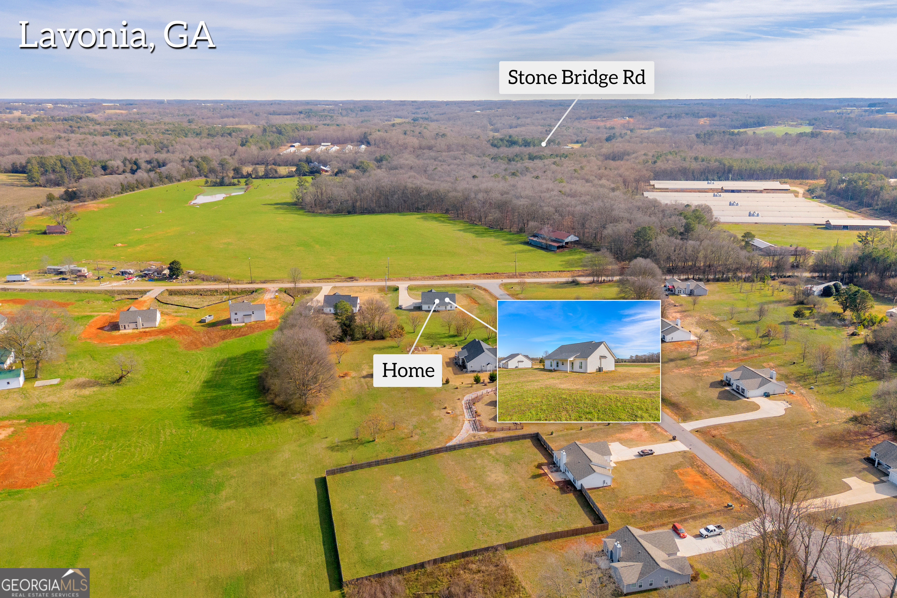 1279 South Fairview Road Lavonia, GA 30553 - Photo 40 of 43 a view of a city