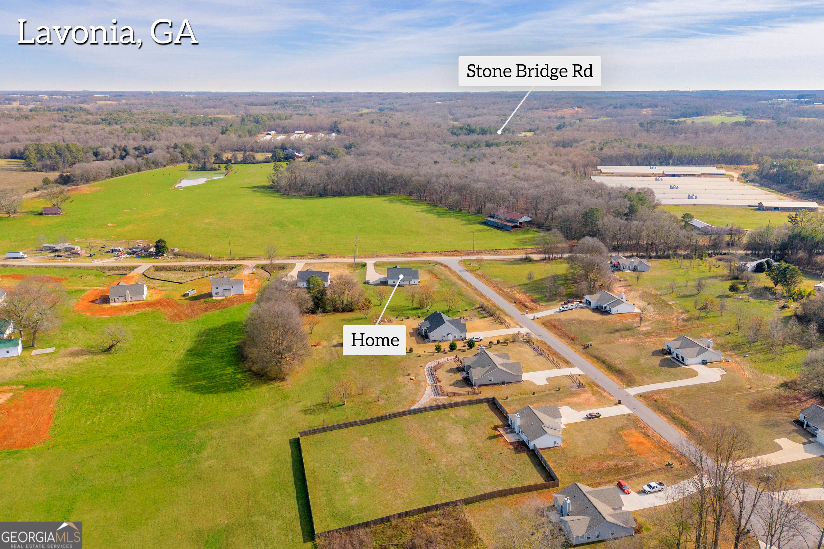 1279 South Fairview Road Lavonia, GA 30553 - Photo 41 of 43 a view of a tennis court