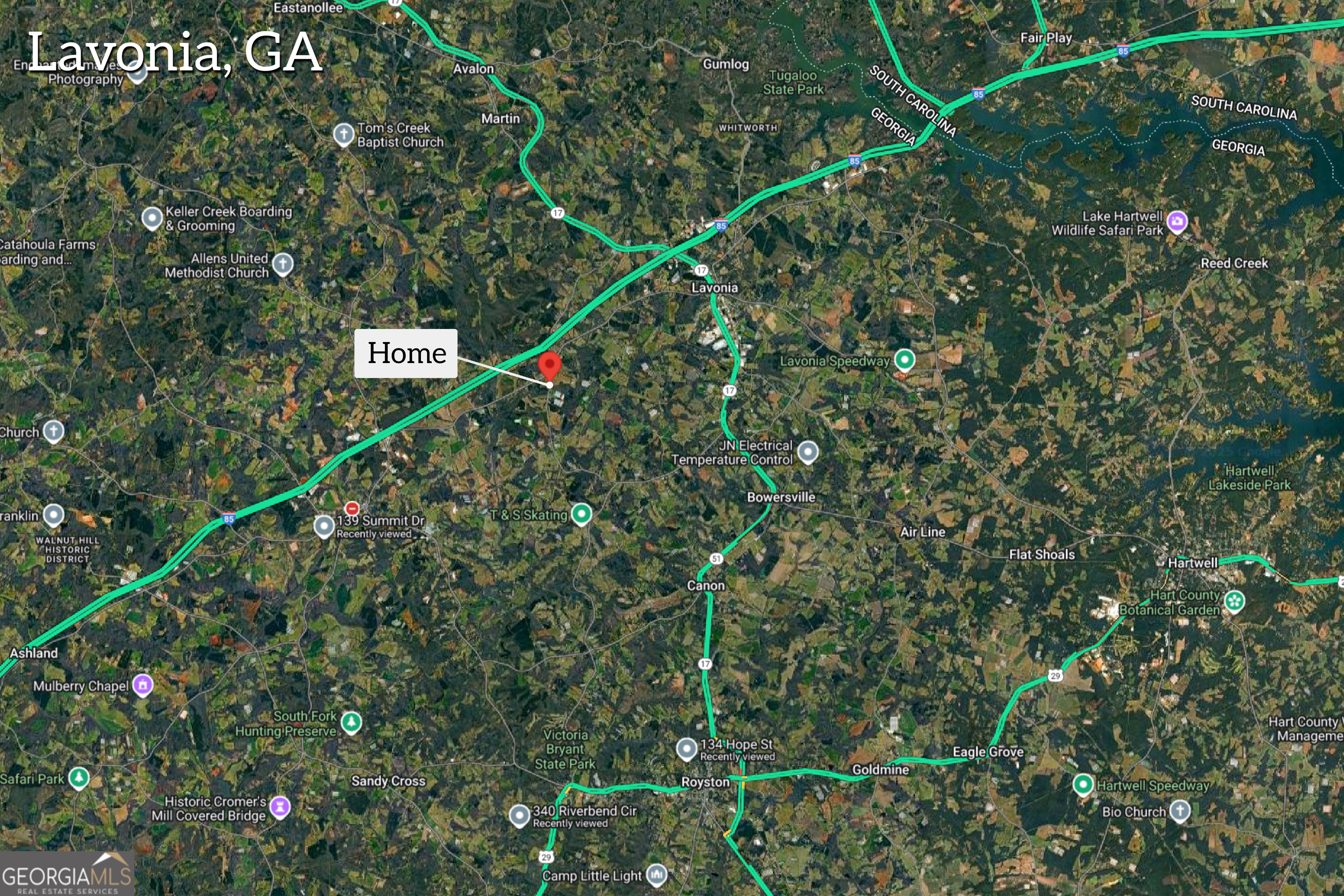 1279 South Fairview Road Lavonia, GA 30553 - Photo 43 of 43 a view of a street sign