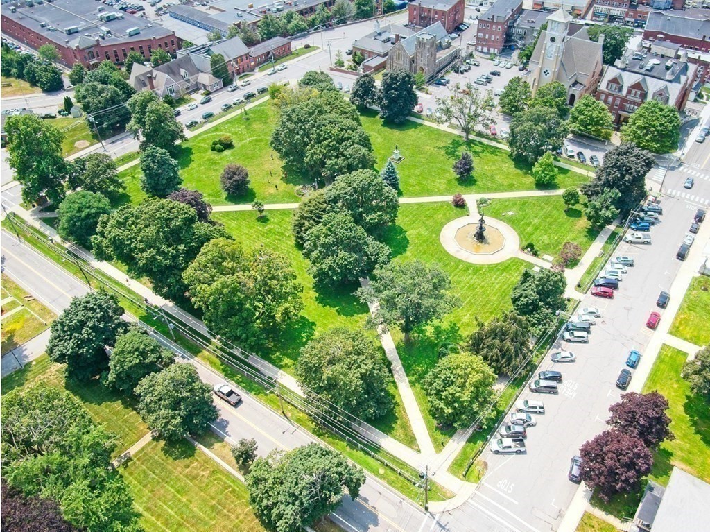 138 Walnut Street Clinton, MA 01510 - Photo 35 of 42 an aerial view of a residential houses with outdoor space