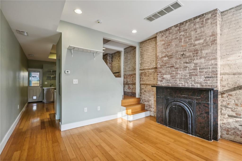 176 Lodi Way Pittsburgh, PA 15201 - Photo 5 of 28 a view of livingroom with furniture and fireplace