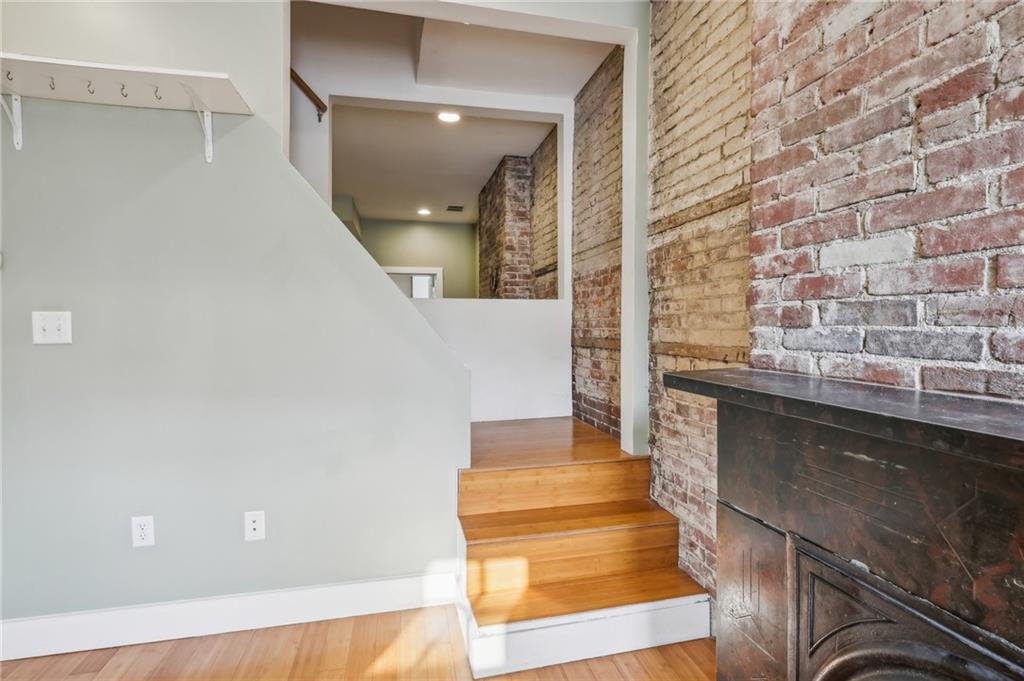 176 Lodi Way Pittsburgh, PA 15201 - Photo 7 of 28 a view of entryway and hall with wooden floor