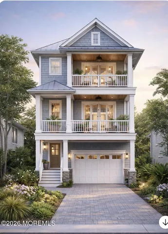 a view of city and ocean