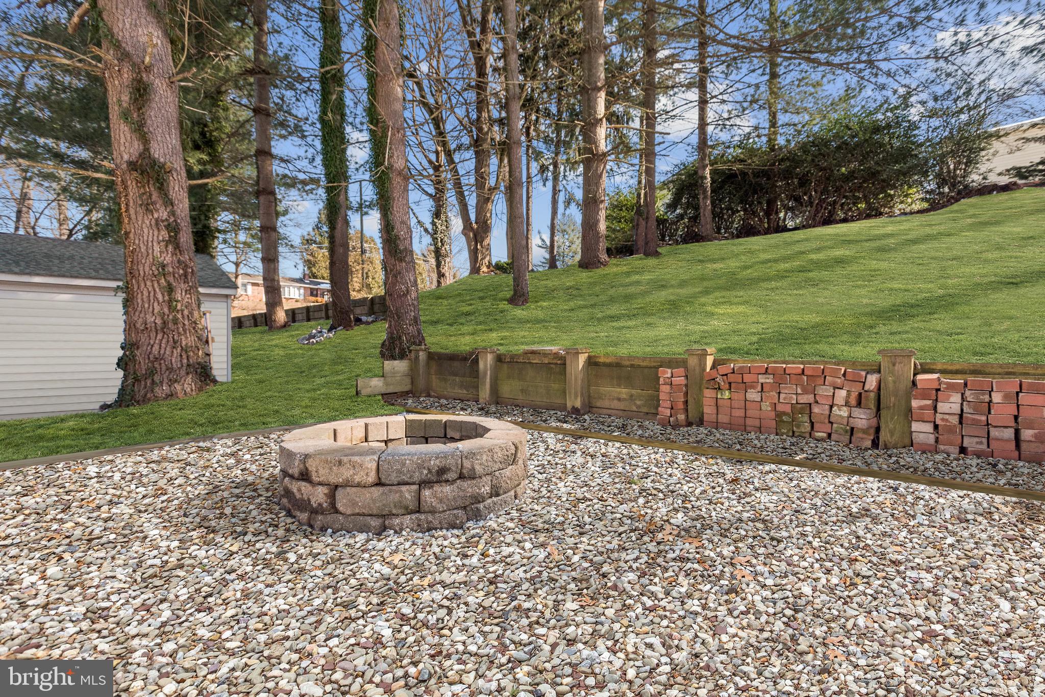 1903 Carrs Mill Road Fallston, MD 21047 - Photo 27 of 31 a view of a backyard with plants and garden