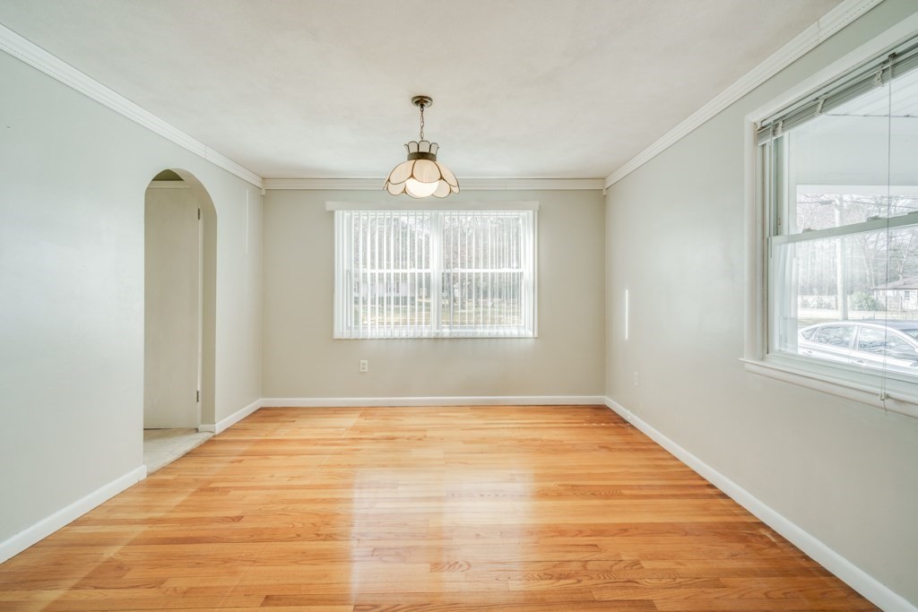 48 Fair Oak Road Springfield, MA 01128 - Photo 13 of 42 a view of empty room with wooden floor and fan