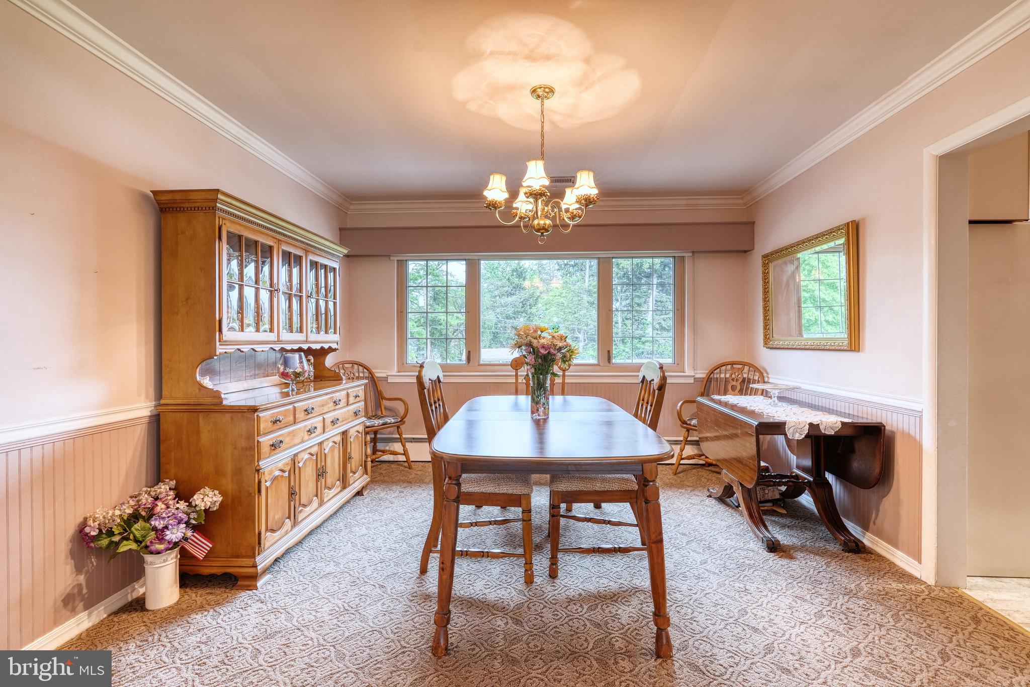 135 Holly Road Southampton, PA 18966 - Photo 14 of 52 a view of a a dining room with furniture window and outside view
