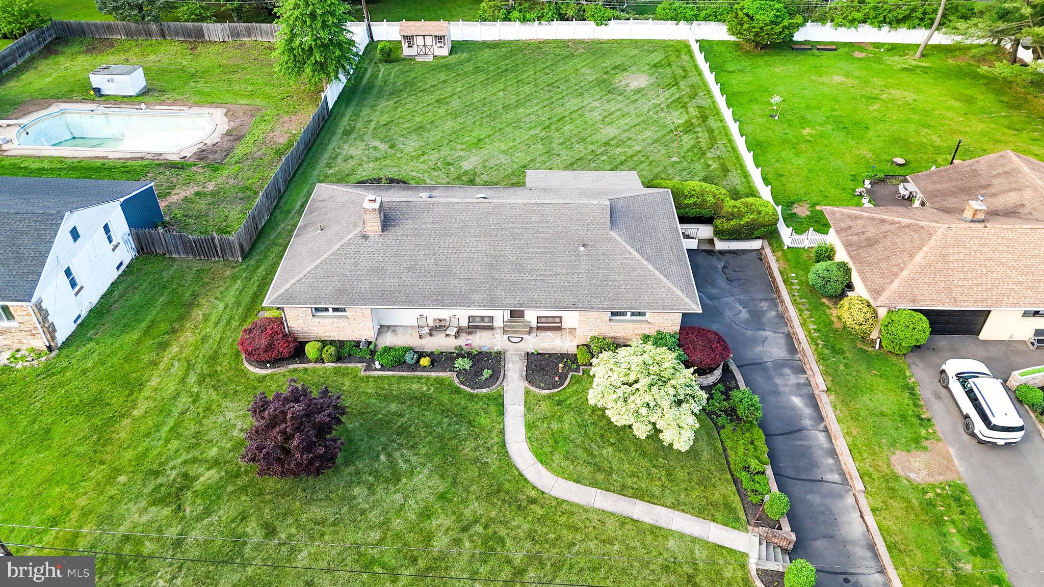 135 Holly Road Southampton, PA 18966 - Photo 7 of 52 an aerial view of a house