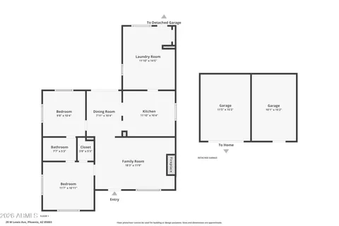 $495,000 | 28 West Lewis Avenue, Phoenix, AZ 85003