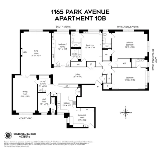 $5,350,000 | 1165 Park Avenue, Unit 10B | Upper East Side