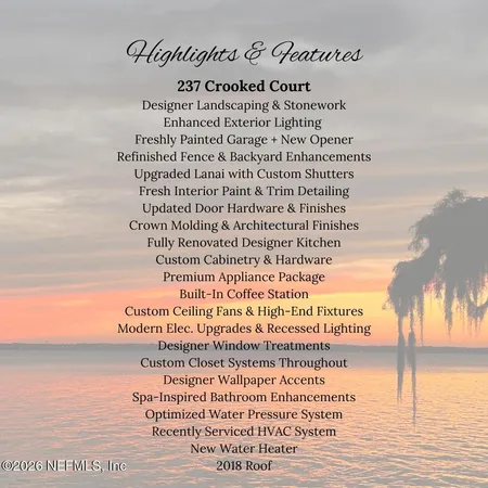$543,000 | 237 Crooked Court, St. Johns, FL 32259