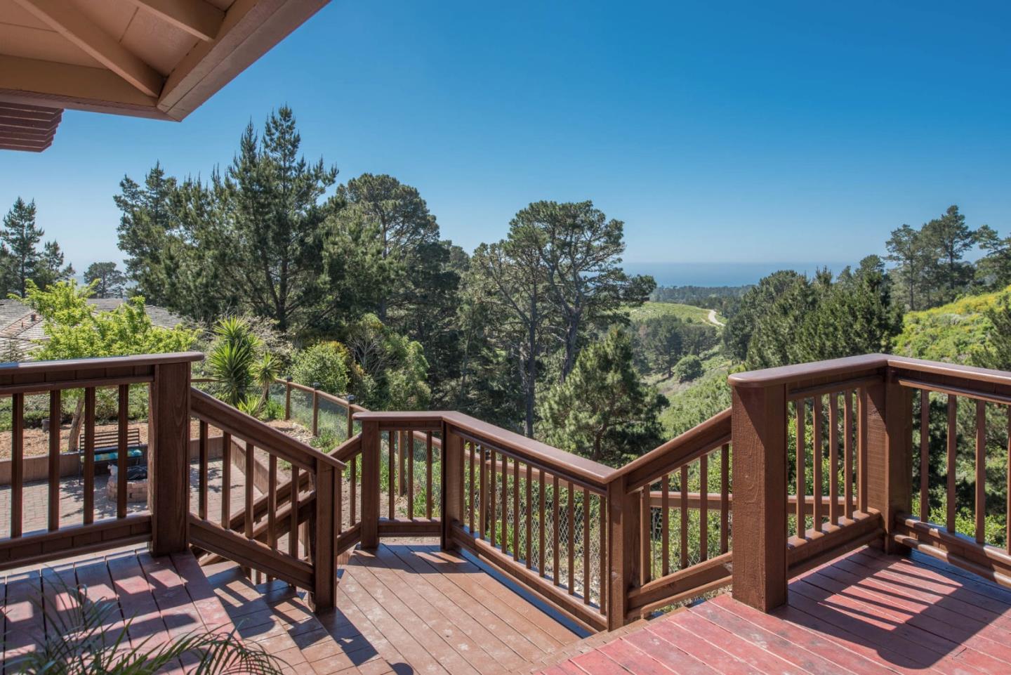 24800 Outlook Drive Carmel, CA 93923 - Photo 17 of 17 a view of a balcony with wooden floor