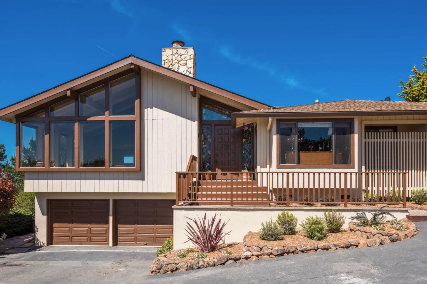 24800 Outlook Drive Carmel, CA 93923 - Photo 2 of 17 a front view of a house