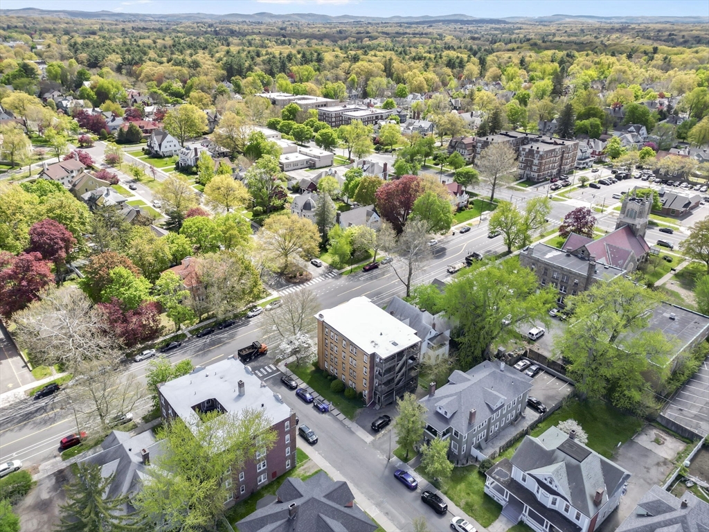 242 Fort Pleasant Avenue Springfield, MA 01108 - Photo 42 of 42 an aerial view of residential houses with outdoor space