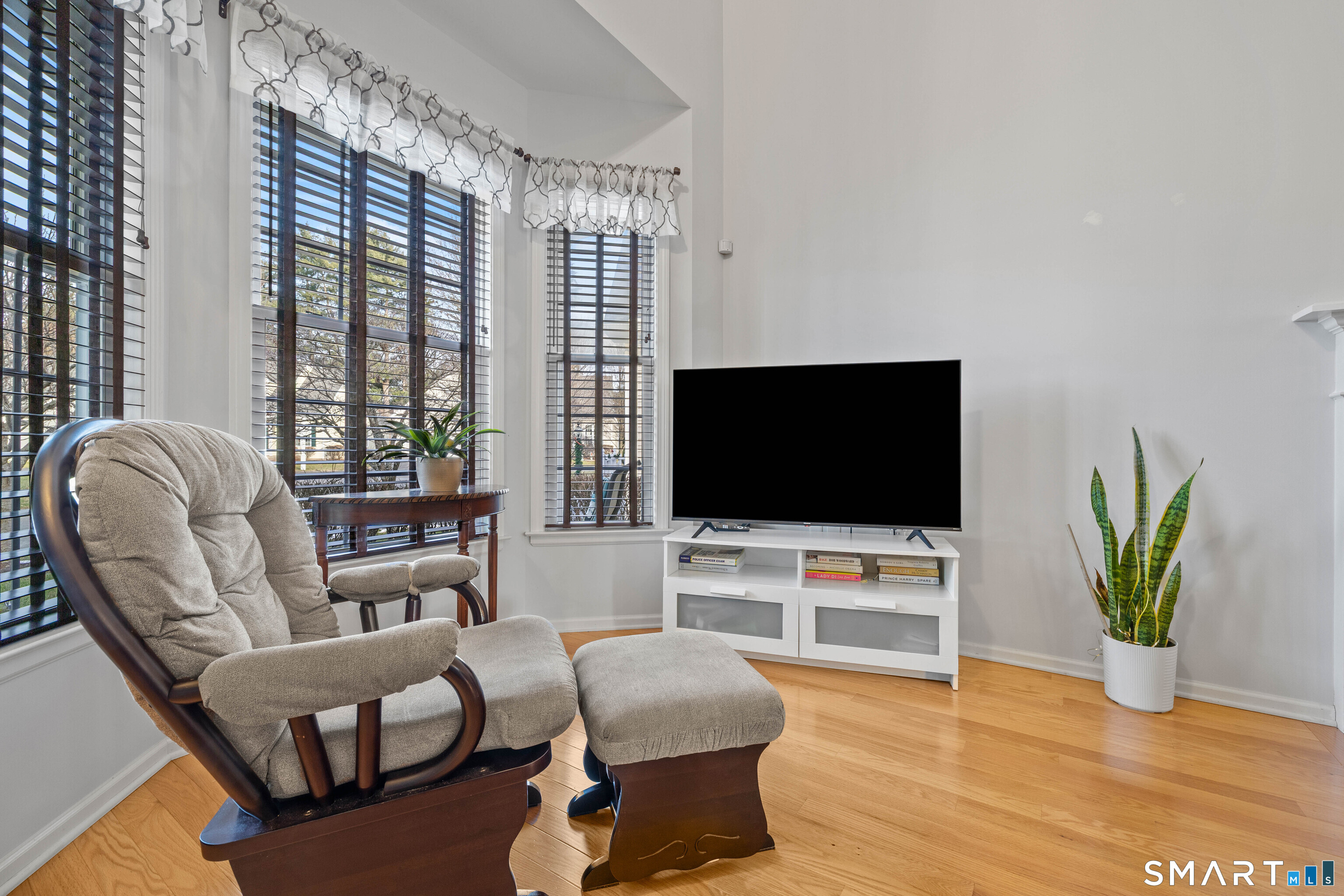 24 Phillips Farm Road, Unit 24 East Hartford, CT 06118 - Photo 8 of 34 a living room with furniture and a flat screen tv