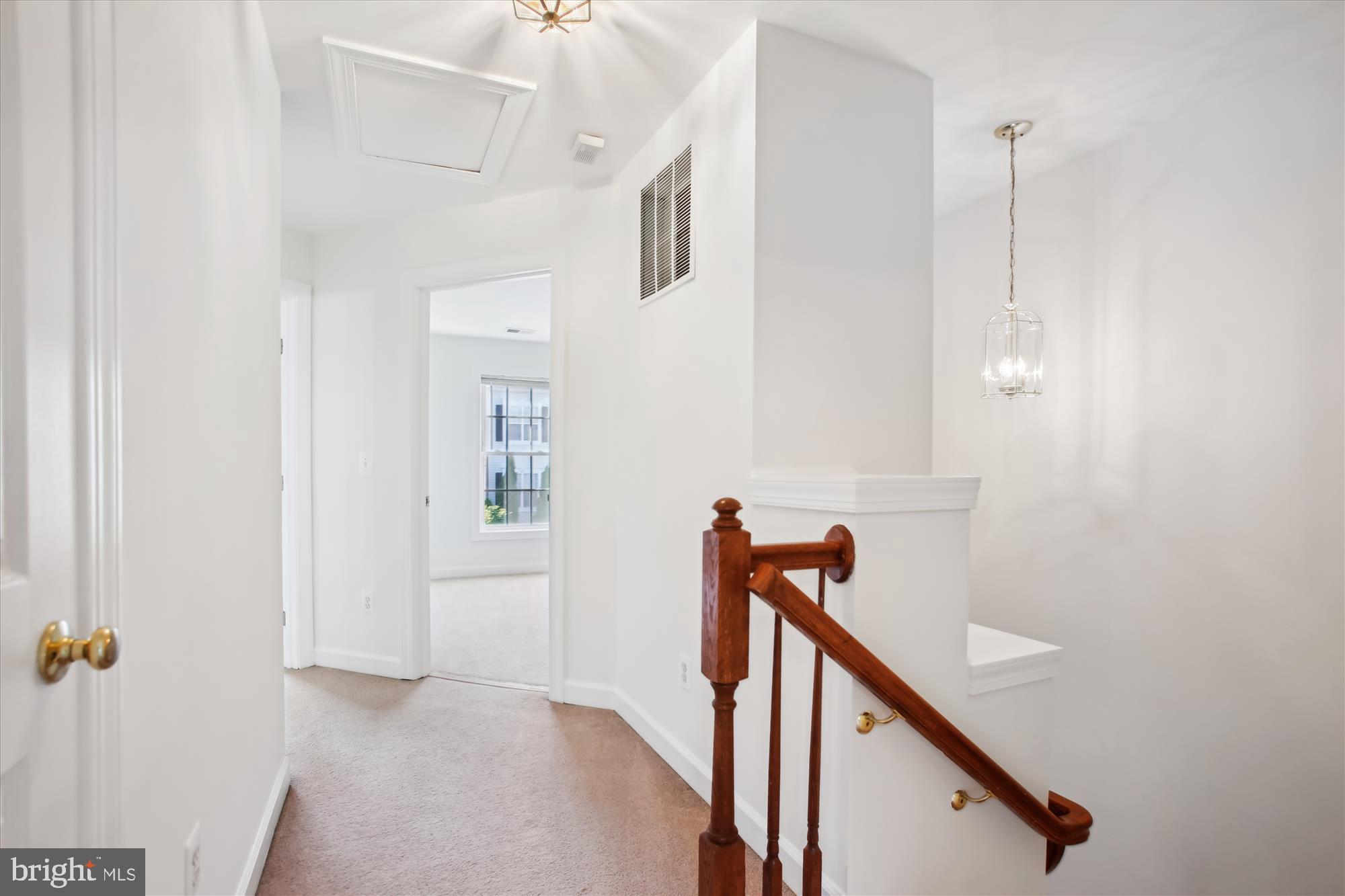 5803 Summers Grove Road Alexandria, VA 22304 - Photo 12 of 43 a view of a hallway with staircase