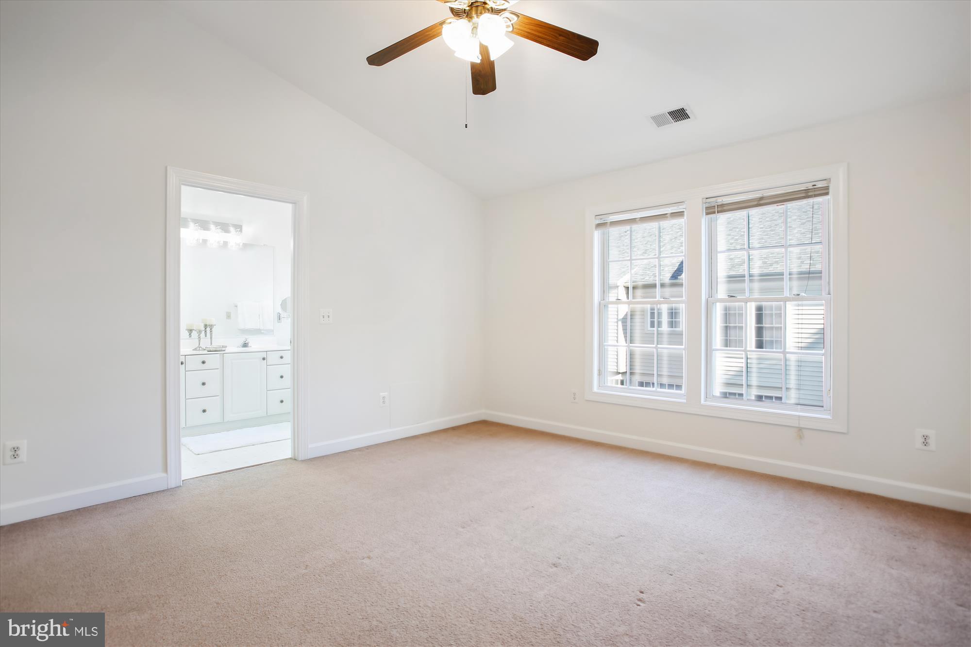 5803 Summers Grove Road Alexandria, VA 22304 - Photo 23 of 43 an empty room with chandelier fan
