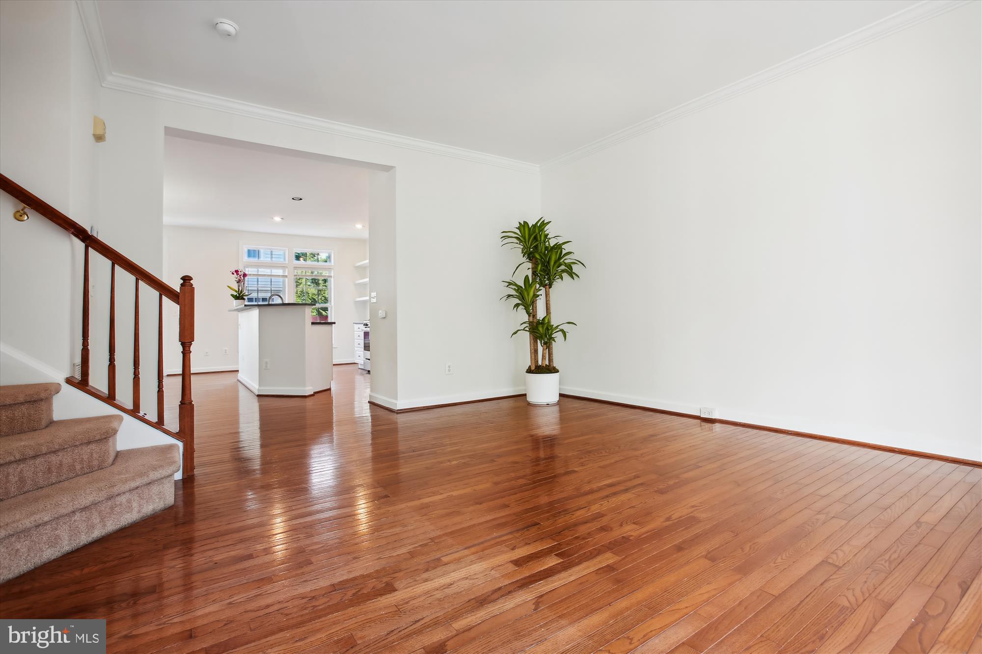 5803 Summers Grove Road Alexandria, VA 22304 - Photo 3 of 43 a view of an entryway with wooden floor
