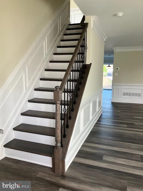 113 Heulings Avenue Riverside, NJ 08075 - Photo 4 of 50 Stairs to 2nd Floor with Custom Railing