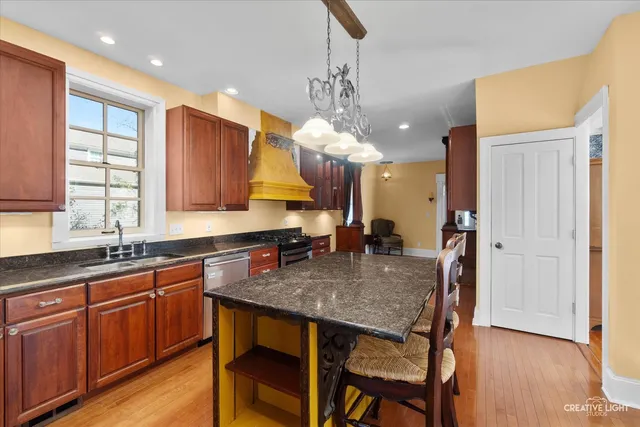 a very nice looking room with a large window