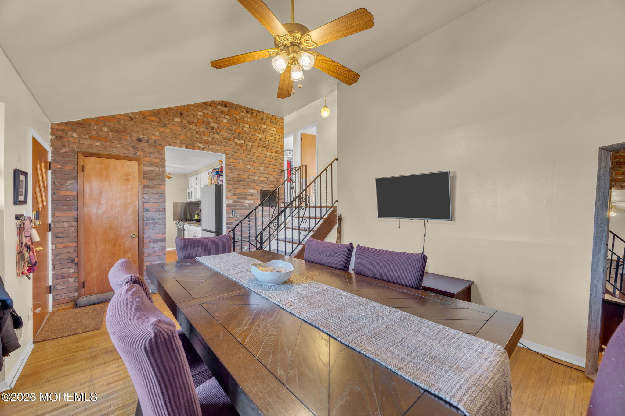 68 Sunnybrae Boulevard Hamilton, NJ 08620 - Photo 10 of 35 a living room with furniture and a flat screen tv