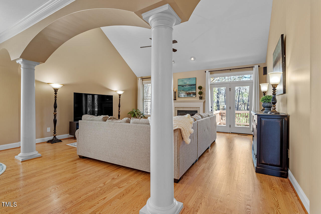 102 Juliet Circle Cary, NC 27513 - Photo 14 of 42 a view of a living room and dining room