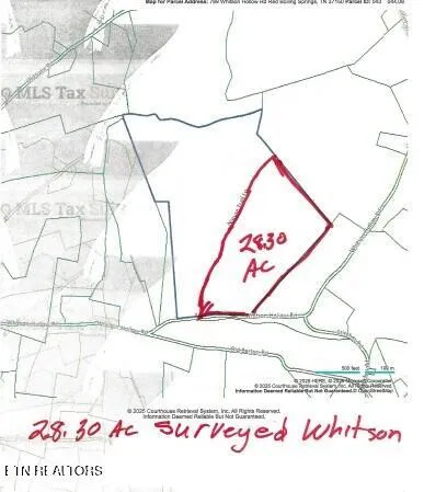 $389,000 | 28.30-ac Whitson Hollow Road, Red Boiling Springs, TN 37150