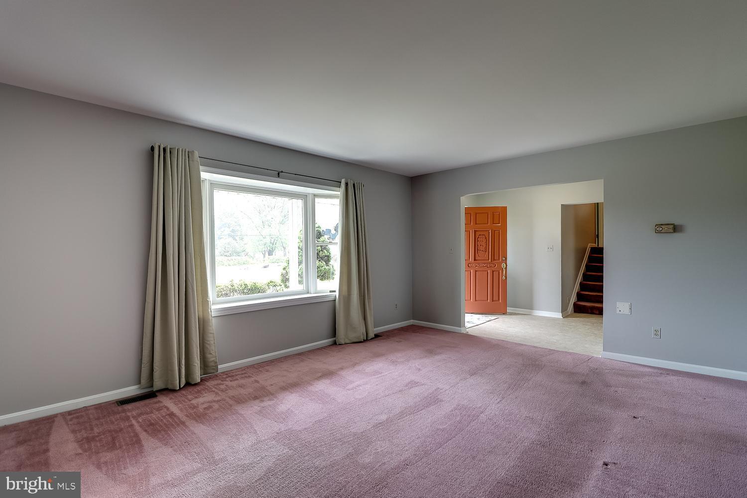 Living Room  Offers Plenty of Natural Light