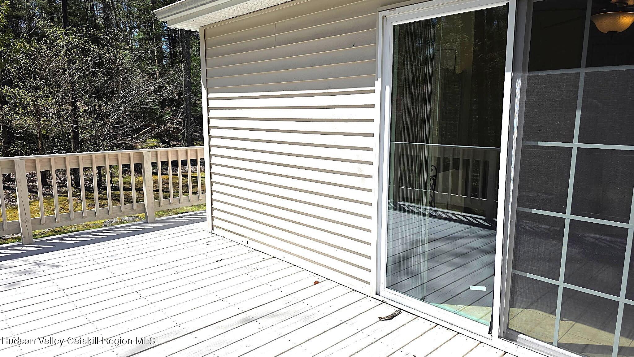 10 Lena Lane Cairo, NY 12413 - Photo 11 of 19 a view of a balcony with wooden floor