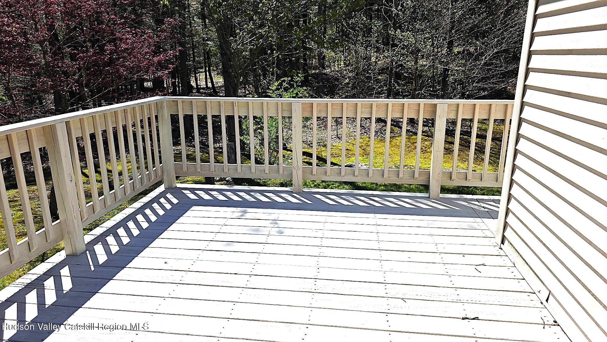 10 Lena Lane Cairo, NY 12413 - Photo 12 of 19 a view of balcony with wooden floor