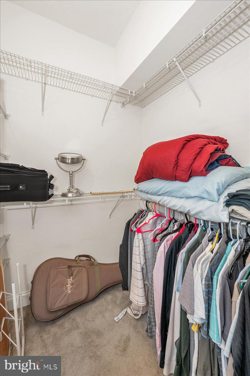 741 Appalachian Way Brunswick, MD 21716 - Photo 22 of 44 a view of walk in closet with clothes and shoes
