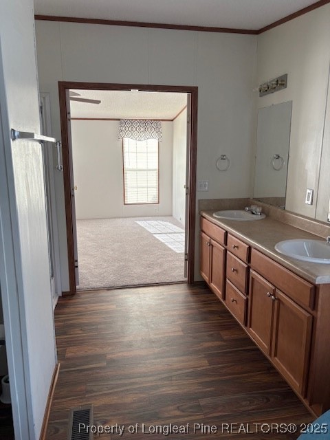 460 Shelton Beard Road Stedman, NC 28391 - Photo 22 of 27 a view of hallway with wooden floor
