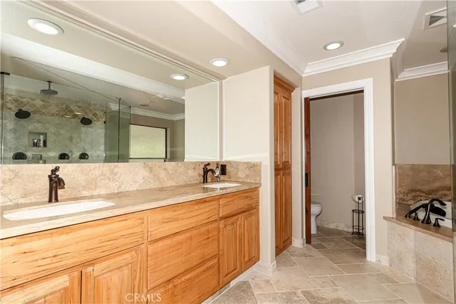 a view of fountain in the backyard