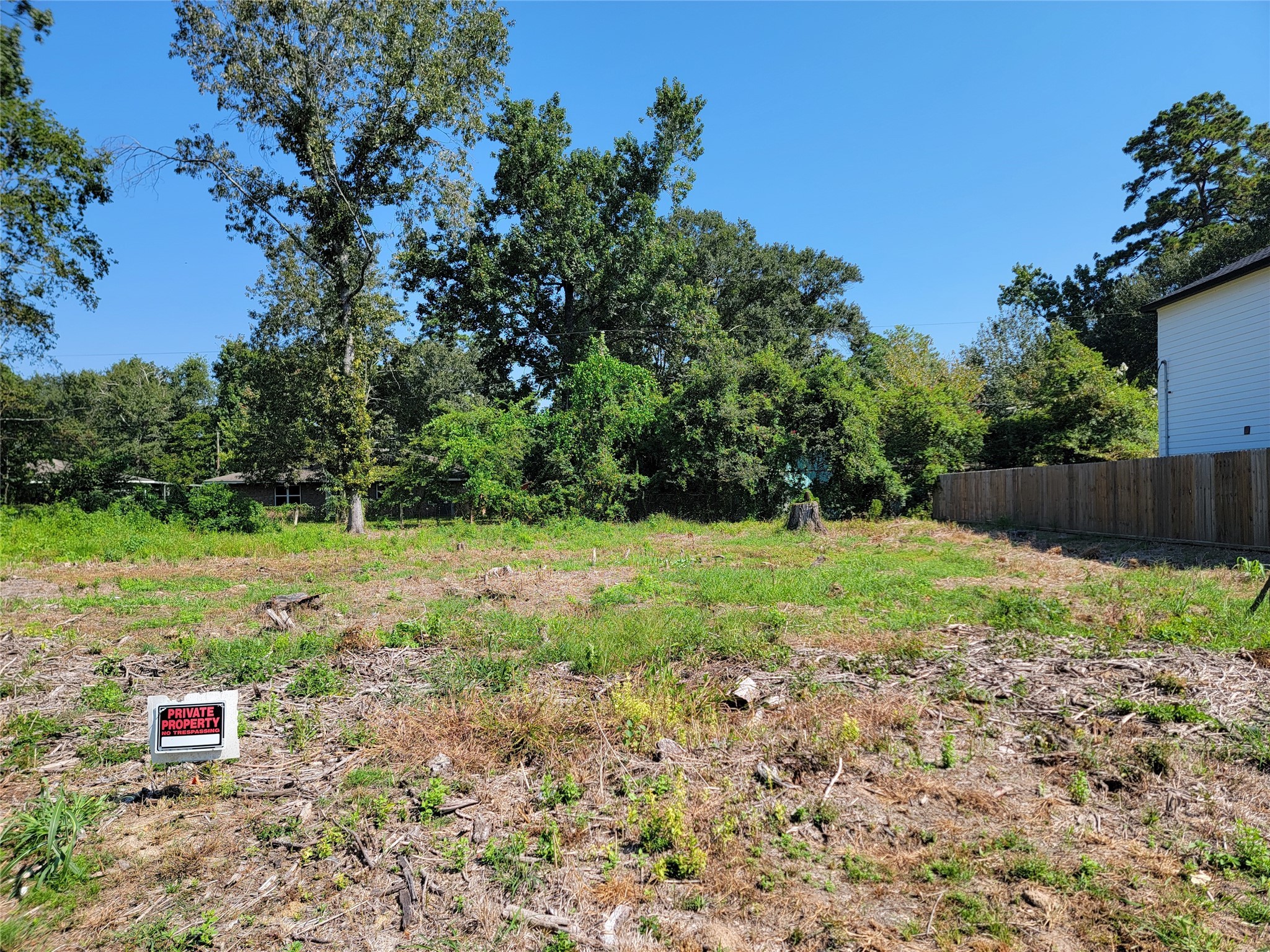 0 Springwater Drive Huffman, TX 77336 - Photo 2 of 17 a green field covered with trees in the background