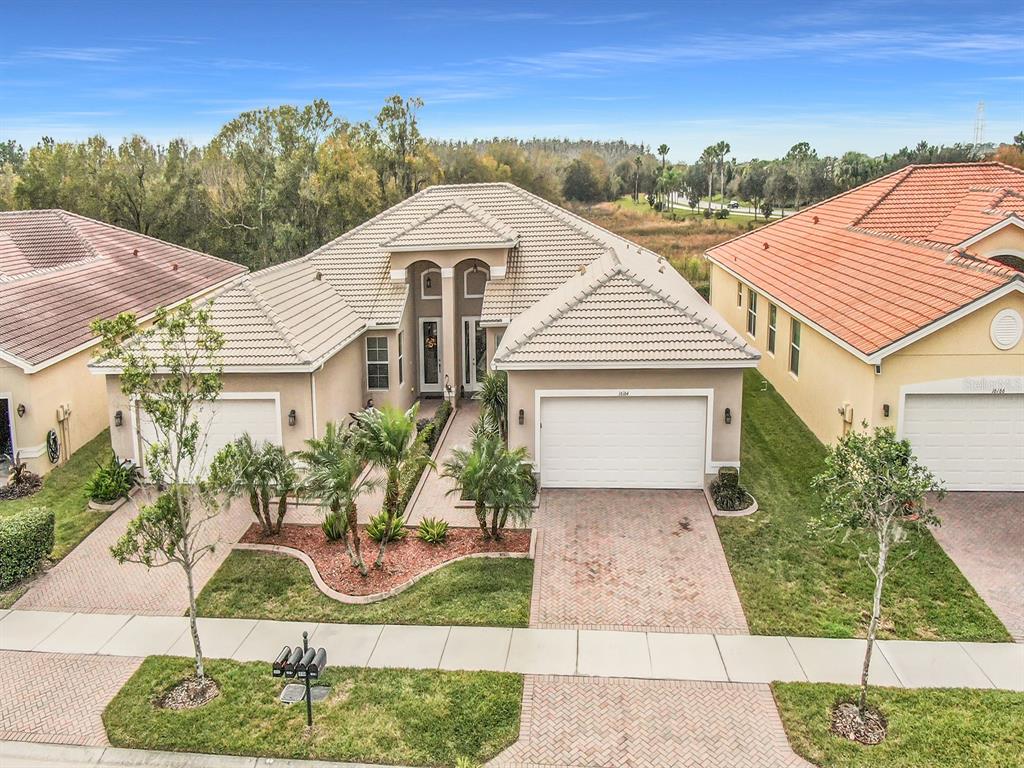 16164 Amethyst Key Drive Wimauma, FL 33598 - Photo 1 of 1 a front view of a house with a yard