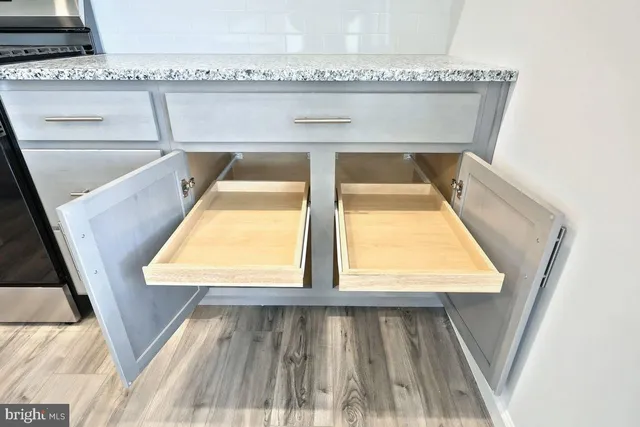 a floor view of a fireplace