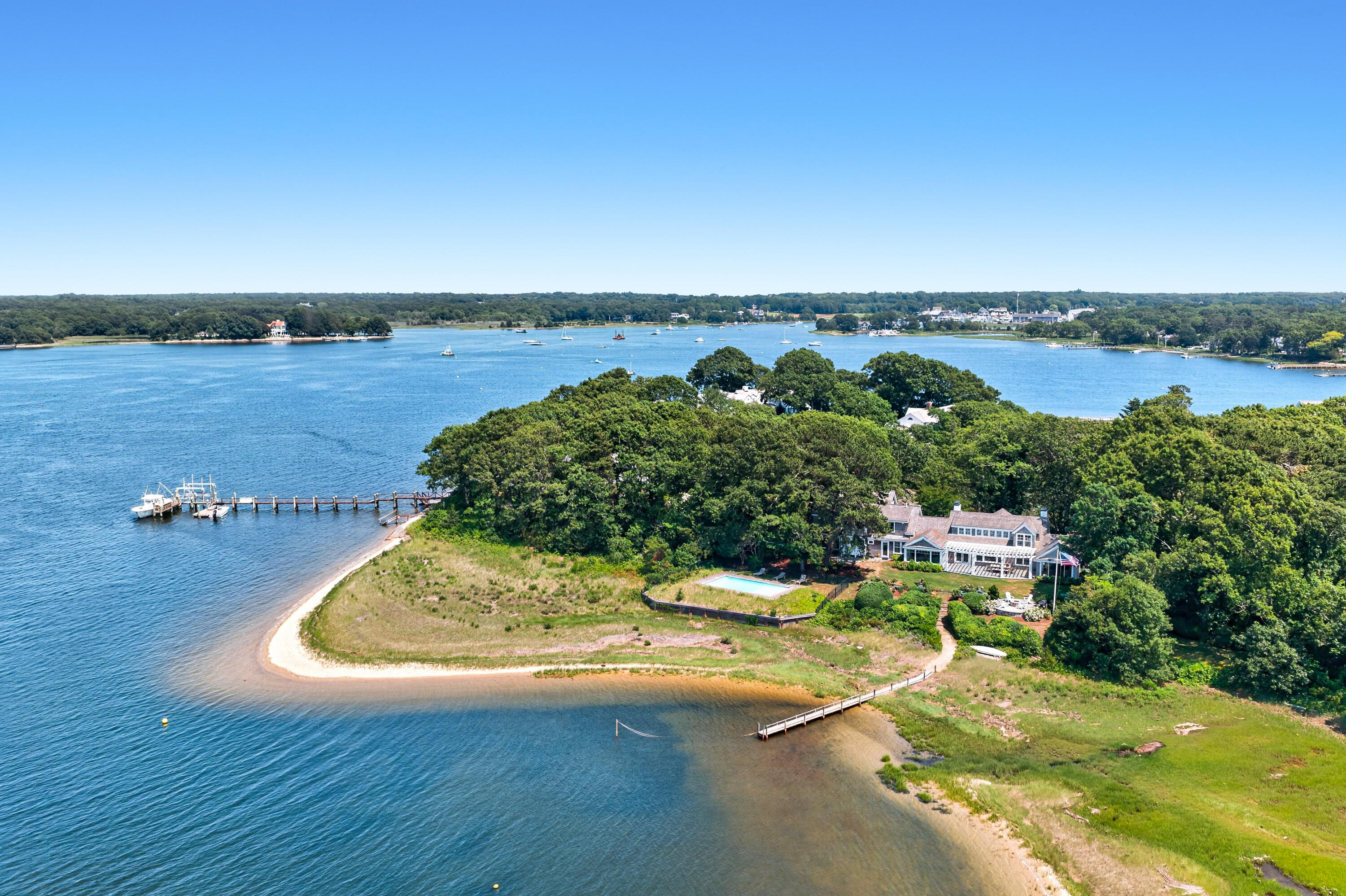 71 Sand Point Osterville, MA 02655 - Photo 1 of 45 Aerial View