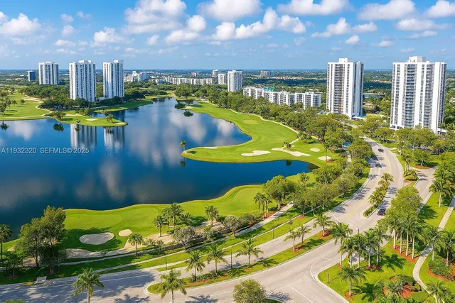 a view of path along with retail shop and buildings